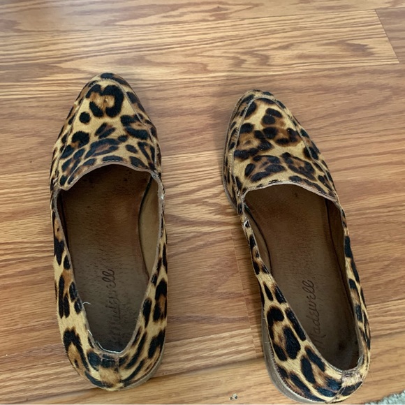 The Frances Loafer in Leopard Calf Hair Madewell size 7 sold out - Picture 7 of 9